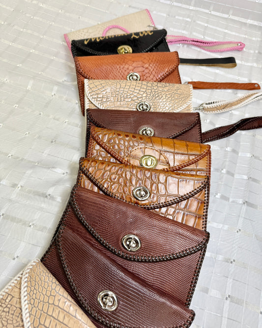 Handmade Leather Clutches
